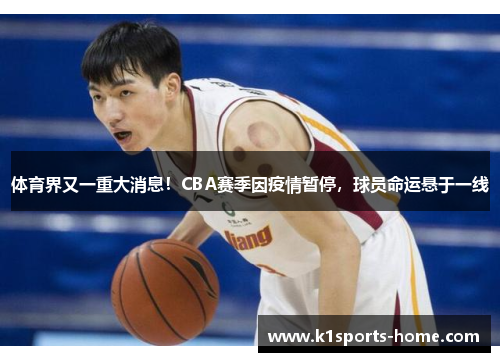 体育界又一重大消息！CBA赛季因疫情暂停，球员命运悬于一线